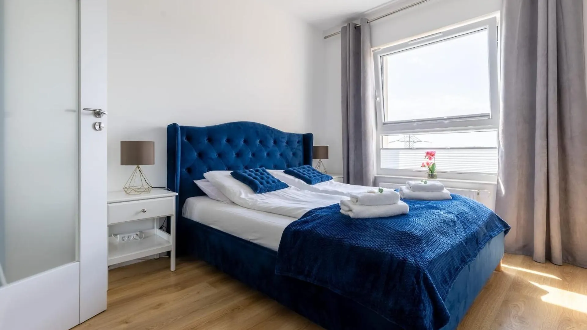 Apartament Panorama I 2 Sypialnie I Widok Na Morze I Wanna - Comfy Apartments Gdansk Poland