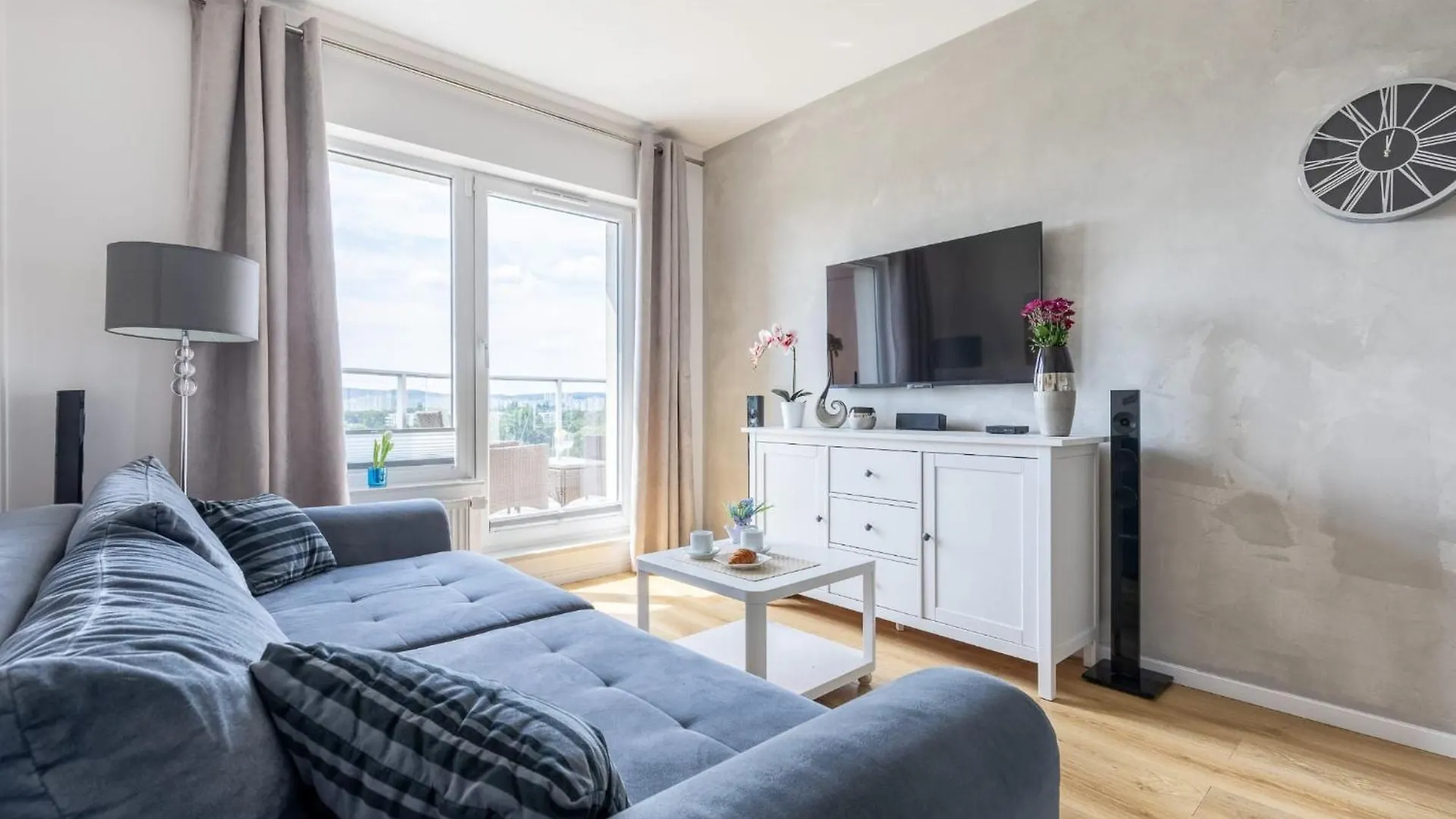 Apartament Panorama I 2 Sypialnie I Widok Na Morze I Wanna - Comfy Apartments Gdansk